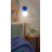 No tools wall light, rechargeable wall sconce, warm lighting Blue Poplight-1102482756