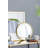 D15" Gold Round Mirror-202365029