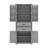 Storage Cabinet With Multi-Functional Storage Space , 2 Drawers With Slide Rails, Adjustable Shelf-119691736