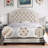 Upholstered Tufted Upholstered Bed with Adjustable Height Headboard-482472536-482559226