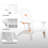 Oversized High Density Polyethylene Adirondack Chair with Cup Holder, Weather Resistant Patio Chair-1653453922