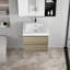 Meuble-lavabo flottant avec lavabo-183248133
