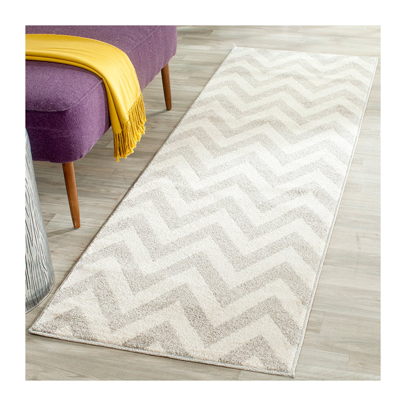 Falstaff Performance Chevron Rug, Runner 2'3" x 7'