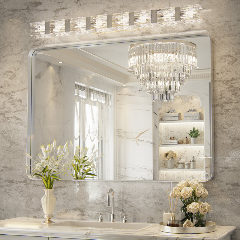 Miroir de salle de bain PrimePlus, Argent, 40 po x 30 po