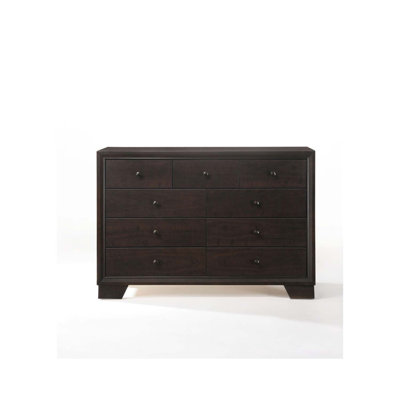 Commode 9 tiroirs Madison, finition espresso