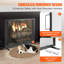 1 Panel Iron Fireplace Screen