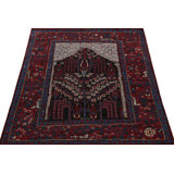 Burano Hand Knotted Wool Geometric Area Rug