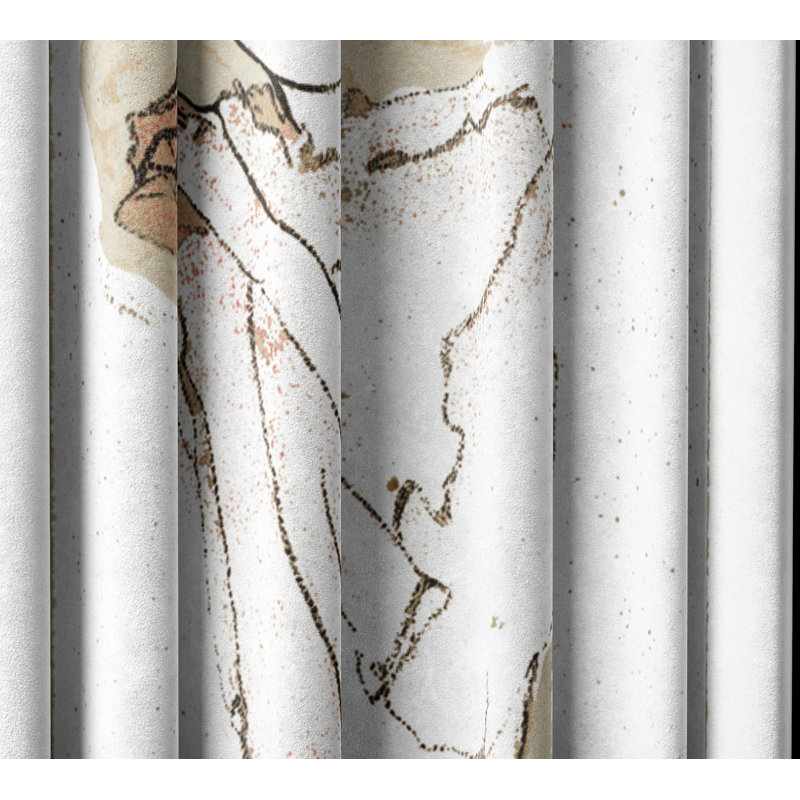 Velvet Blackout Curtain Panel pair, 148cm Width x 200cm Drop