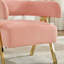 Chaises d'appoint Modern Barrel (ensemble de 2)-1094456446