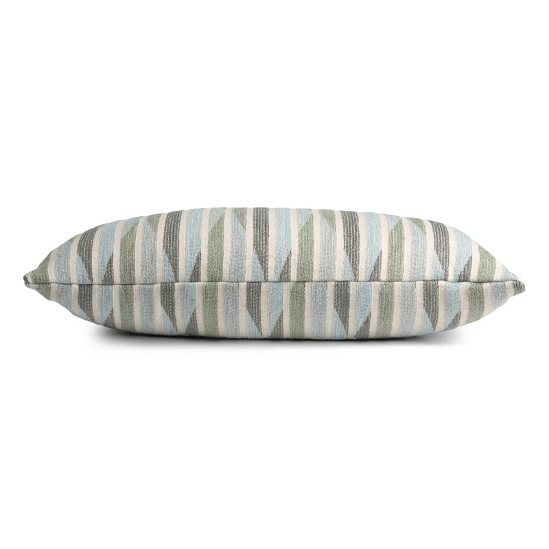 Elements Lumbar Indoor/Outdoor Pillow Cover & Insert, Mist