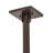 Mission 3 - Light Mahogany Bronze Pool Table Lights Pendant