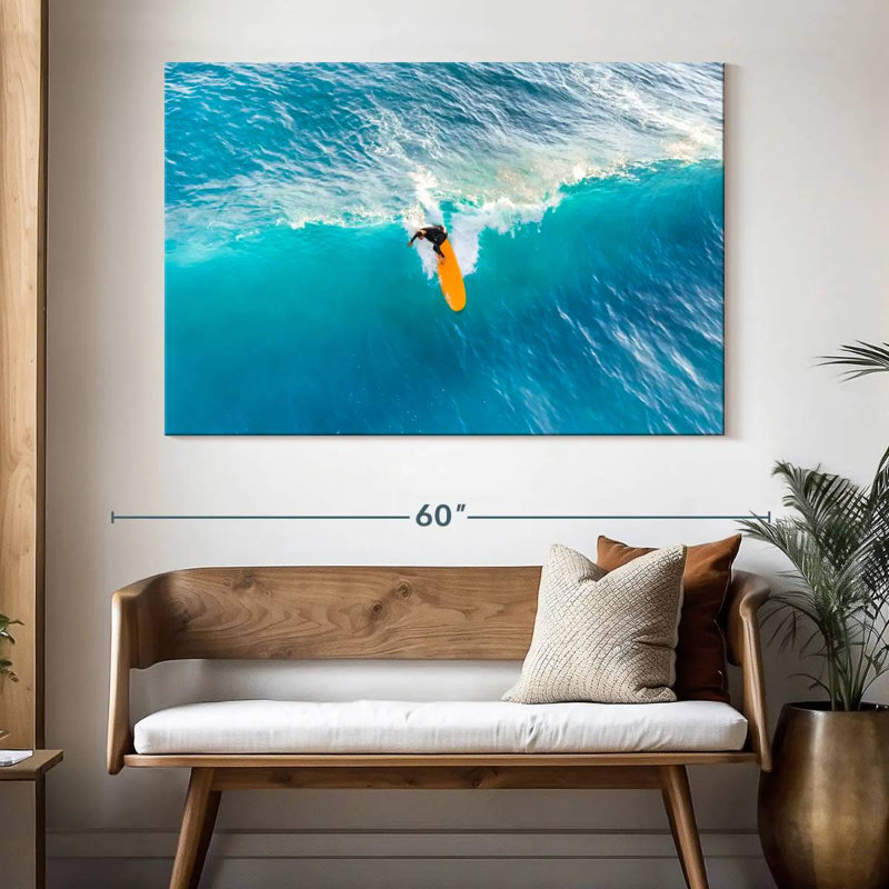 Surfer Sirci, H 34 po x l 51 po