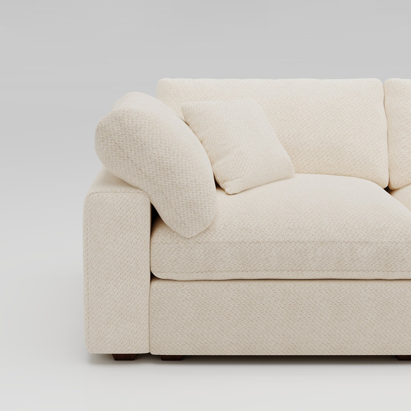 Canapé Abramson, Chenille beige