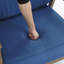 Ensemble de chaises d'extérieur en acacia bleu Bevelyn avec coussins-644042767