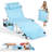 Metal Folding Patio Lounge Chaise-333868576