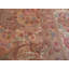 Tapis en laine brun/rouge 9 pi x 12 pi noué la à la main one-of-kind Josephson