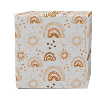 Cotton Twill No Pattern Square Napkin