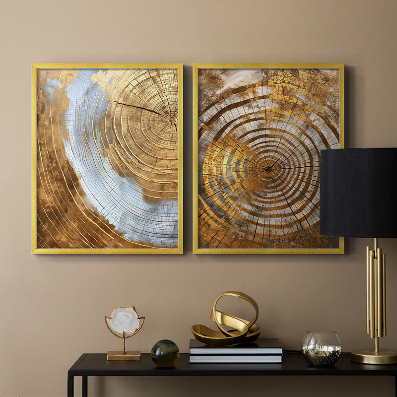 Série ABSTRACT Cxxxi - reproduction encadrée de qualité supérieure - prête à être accrochée - aucun clou requis - aucun clou requis