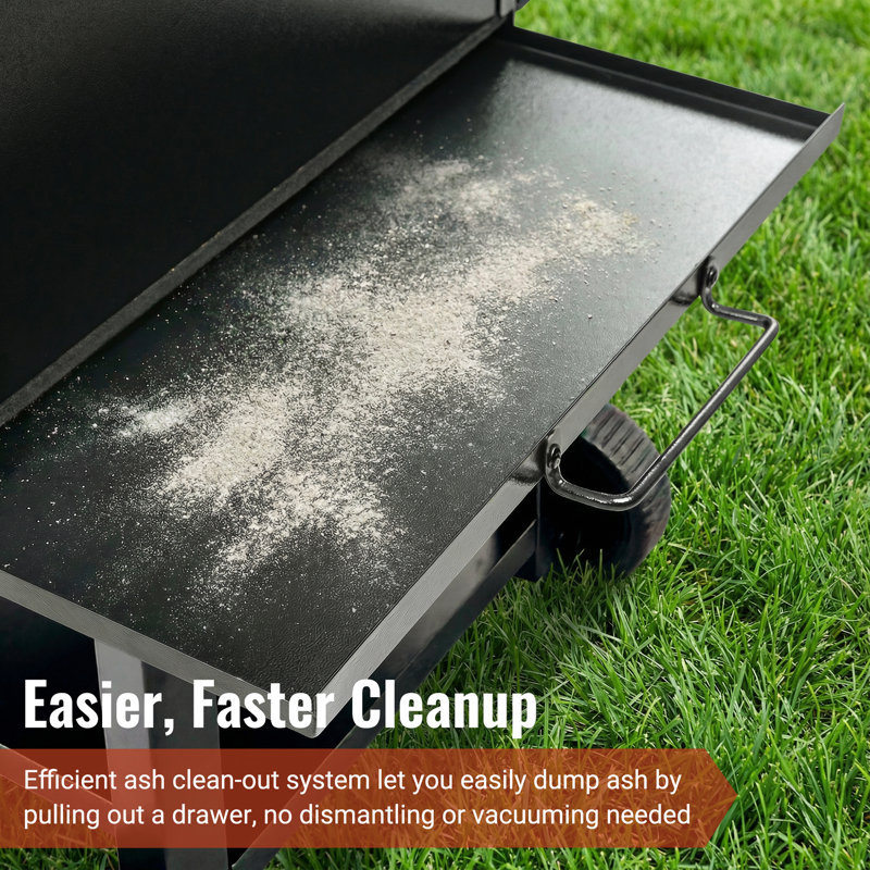 Z GRILLS Fumoir à granules de bois et fumoir 8-en-1 de 1056 po² noir