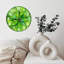 Gouttelettes d'eau Green Leaf
