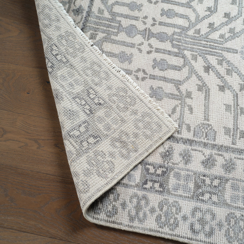 Hand Knotted Wool Oriental Indoor Rug, Rectangle 10' x 14'