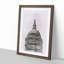 St. Pauls Cathedral Sketch in Abstract - Framed Print-55730018-55730017