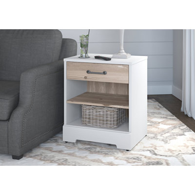 Table de bout avec rangement River Brook