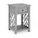 Lund 15.75" Wide Rectangular End Table With 1 Drawer And 1 Shelf