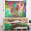 Tapisserie de texture en verre fractal multicolore abstract-28495048