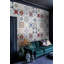 Murale en textile amovible à motif mosaïque de tuiles colorées de style rétro lulsgate-1764051218