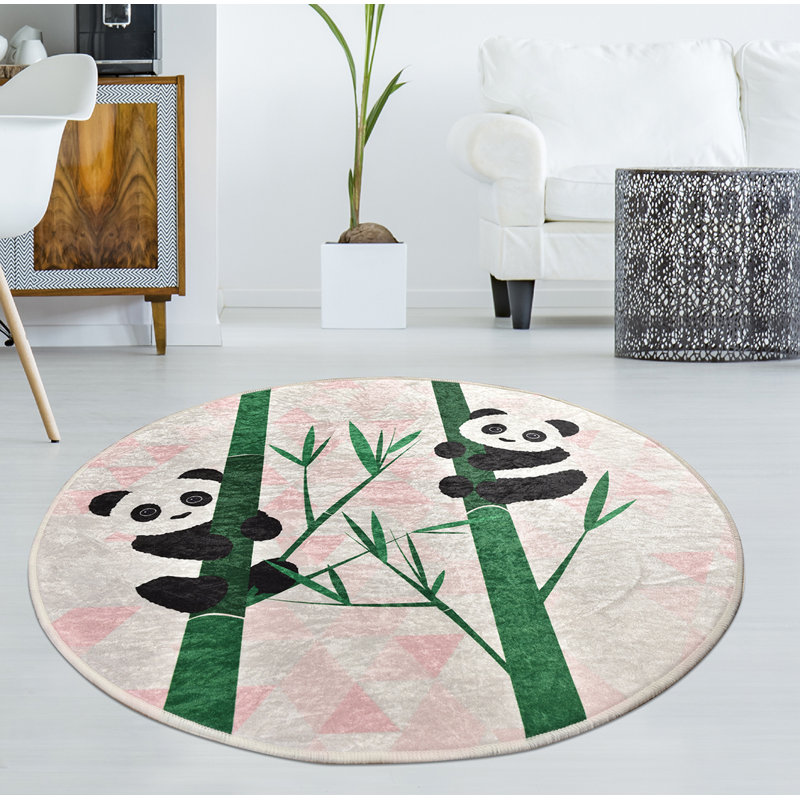 Round Shag 140cm X 140cm Area Rug
