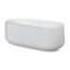 Ottavo 61.62'' L Freestanding Soaking Bathtub-289508557