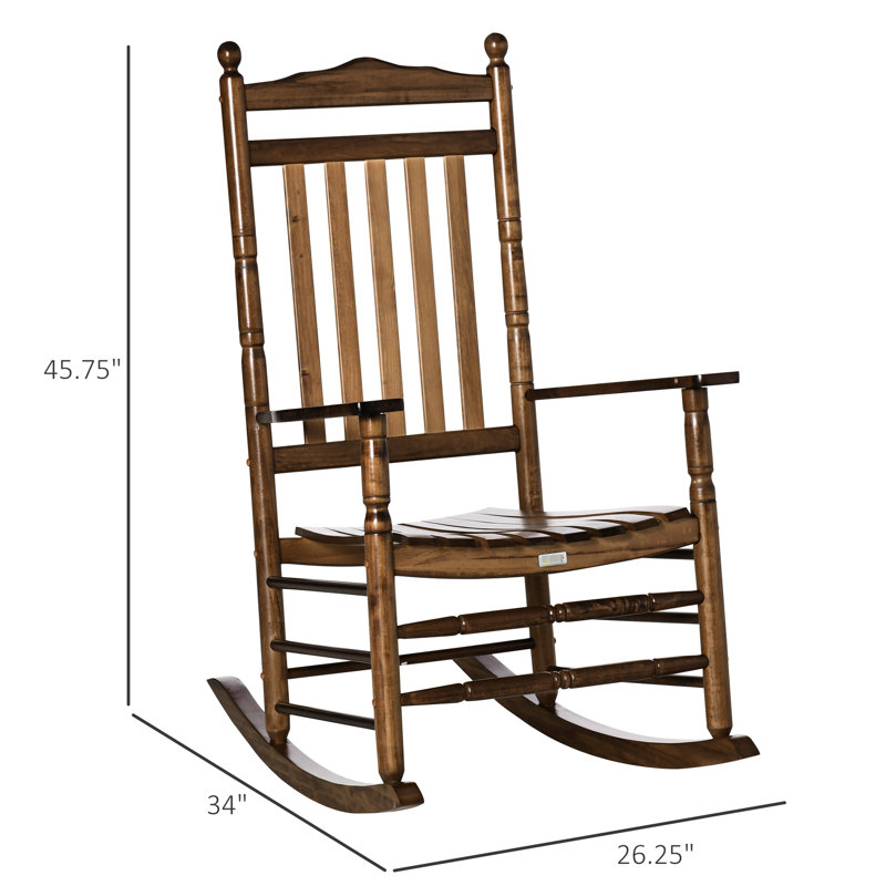 Chaise berçante Traditional