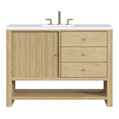 Marigot 48'' Single Bathroom Vanity with Top
