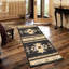 Tapis d'intérieur noir 2,7 pi. Tribes Gcyls4004 X 7,3 pi., Polypropylène, teint, pour les maisons occupées 2 7 po 3 zones Gcyls4004, toutes les zones de la maison-1302775877