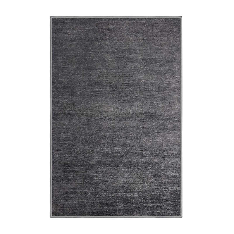 Tapis oriental gris / noir, Rectangle 5 pi x 8 pi