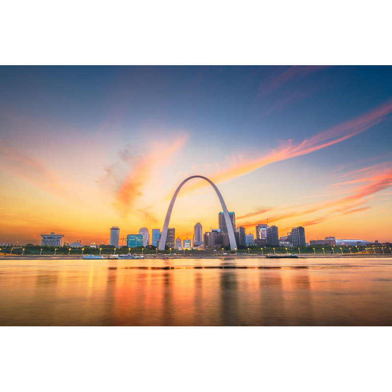 St. Louis, Missouri par Sean Pavone - photographie sur toile tendue, H 8 po x l 12 po x P 1,25 po