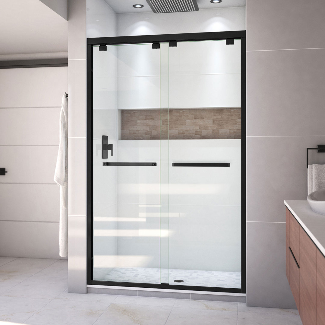 Encore 44" W x 76" Frameless Shower Door with ClearMax Technology DreamLine 