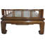Lit de jour simple en bois massif