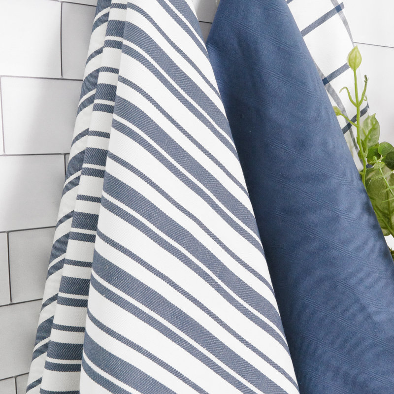 All-Clad Woven Bistro Kitchen Towels, Indigo