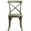 Parisienne Cafe Stool with Solid Wood Frame