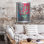  «Patchwork Plants 1» par Courtney Prahl, art mural en métal, 24 po x 36 po
