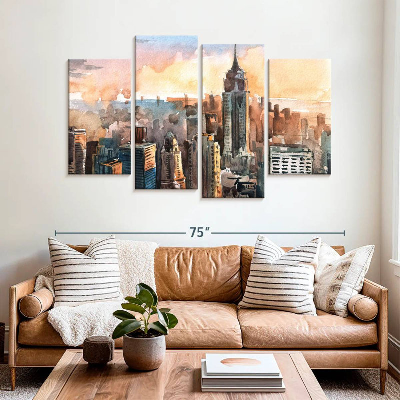 Sireci Structures In Manhattan, 42" H x 68" W