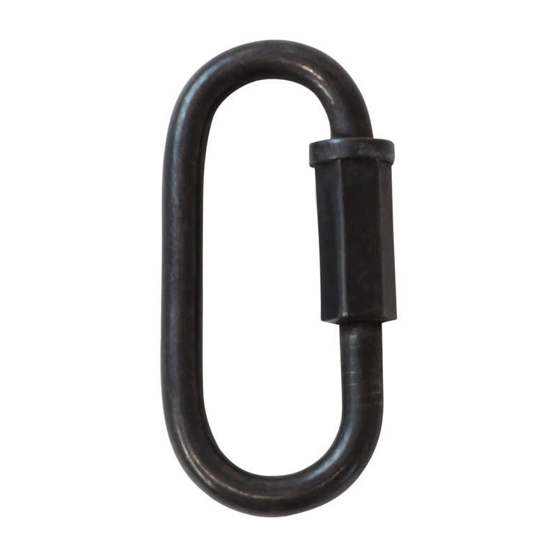 Chaîne à maillons rapides, H 1,85 po x l 0,79 po x P 0,14 po, Noir bronzé à l'huile