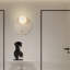 Applique murale moderne 1 lumière murale 11,8 pouces Wabi-sabi pour chambre à coucher