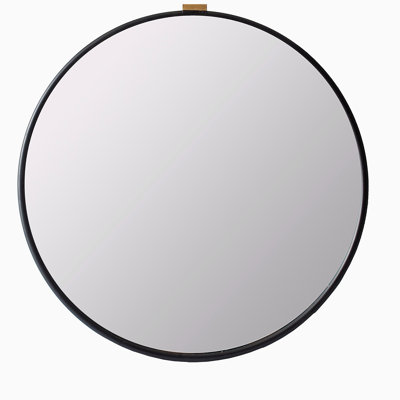 24" X 27" Black Frame Mirror - Contemporary Accent Piece For Living Room, Bedroom, Foyer, Entryway, Enhances Room With Reflective Natural Wall Entryway Modern Minimalist Design, Reflects To Brighten