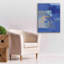 «Blue Dawn» par Jo Maye, art mural sur toile-41478852