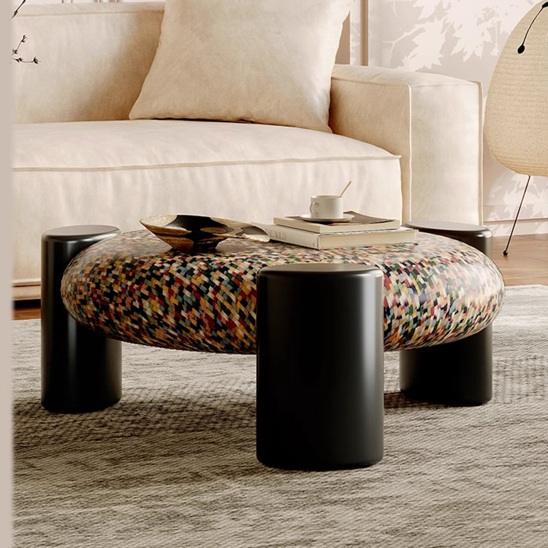 Premium Rainbow Colour Coffee Table Set