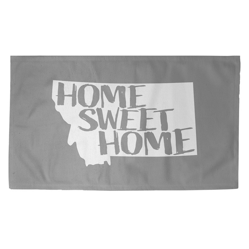 Tapis zone grise home Montana, Rectangle 3 pi x 5 pi