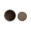 Ensemble de 2 tables basses Modern Burl